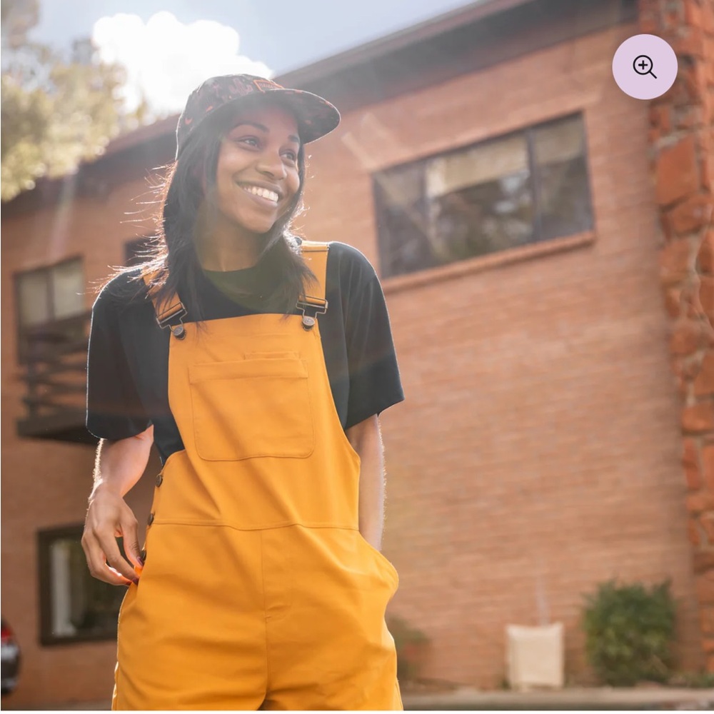 Wild Rye eeva short overalls